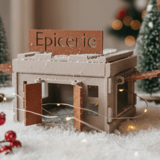 Epicerie de noël ( 12 pièces )